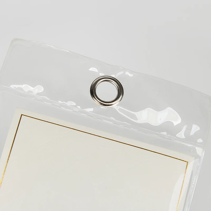 Professional Custom Logo Clear Recyclable Zip Plastic transparent waterproof ziplock plastic bags for wigs