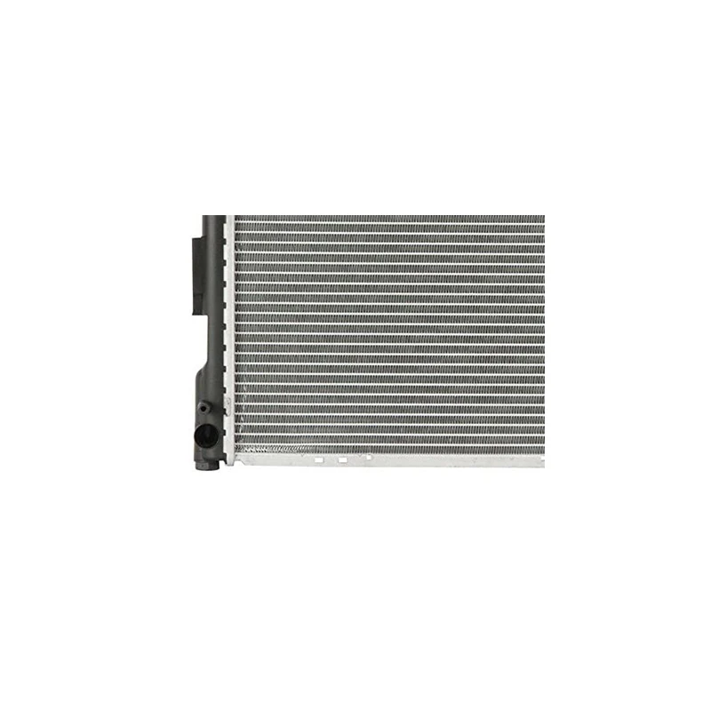 E46 aluminium auto radiator pa66 gf30 17119071519 for bmw