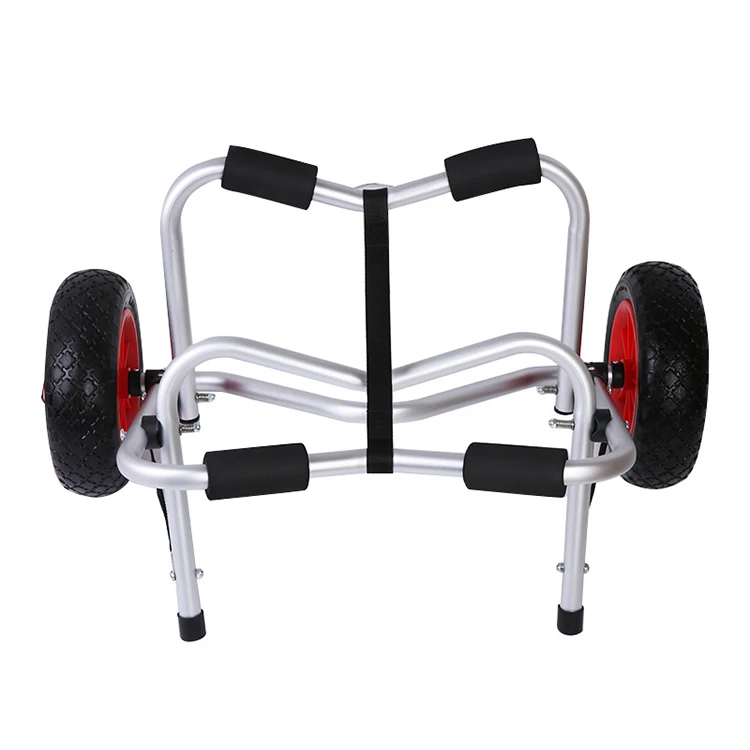 Factory price kayak trailer portable aluminum kayak canoe cart fishing kayak trolley
