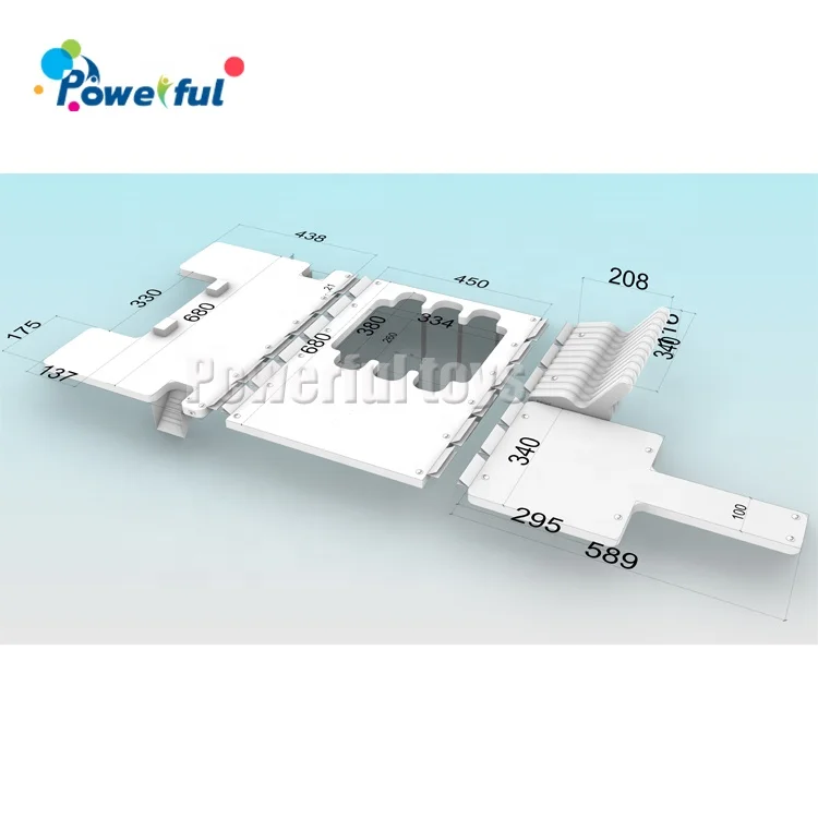 jellyfish antic inflatable floating ocean swimming pool jet ski dock and sofa combo for yacht party