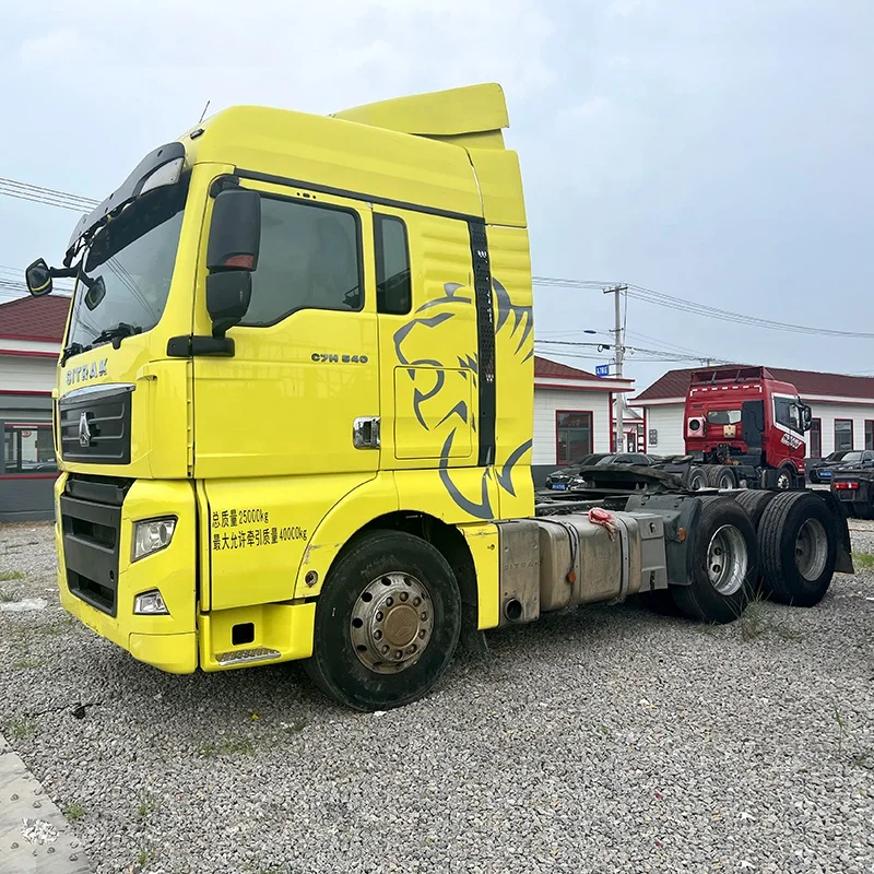 Новая модель Sinotruk Sitrak C7H 6*4 480HP тяжелый тягач