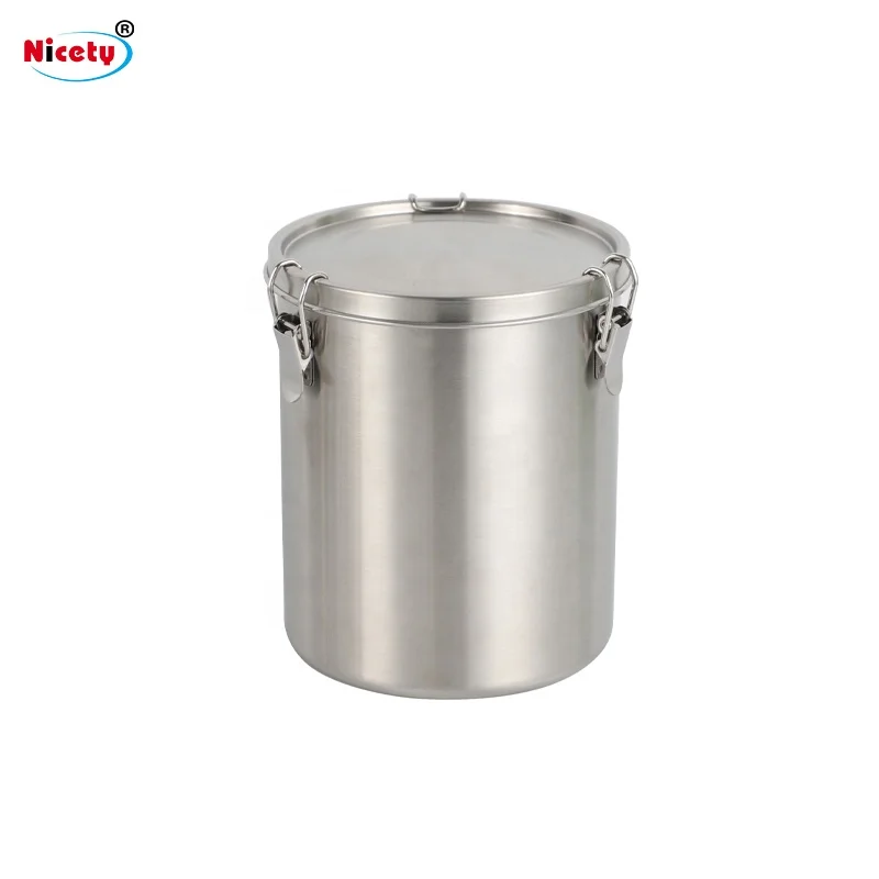 Canister Sets for Kitchen Counter Stainless Steel Airtight Storage jars Storage can for sugar tea candy and spice