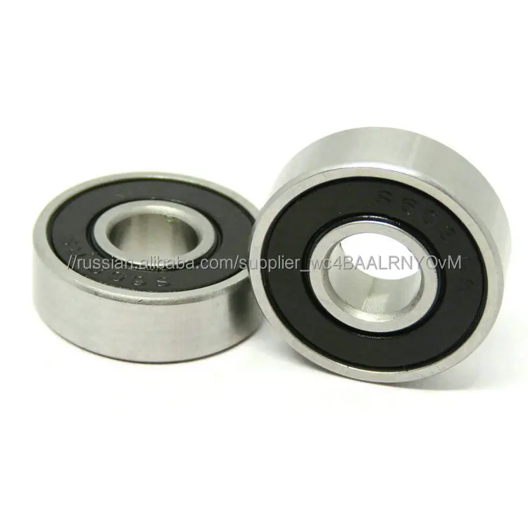 Waterproof SS607-RS Stainless Steel Roller Ball Bearing 7x19x6mm