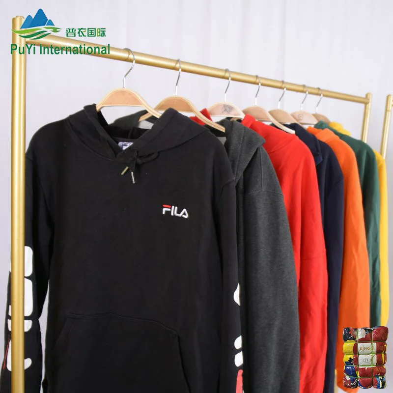 mixed hoody set used clothes korean second hand hoody sportswear thick belgium used clothing bales america