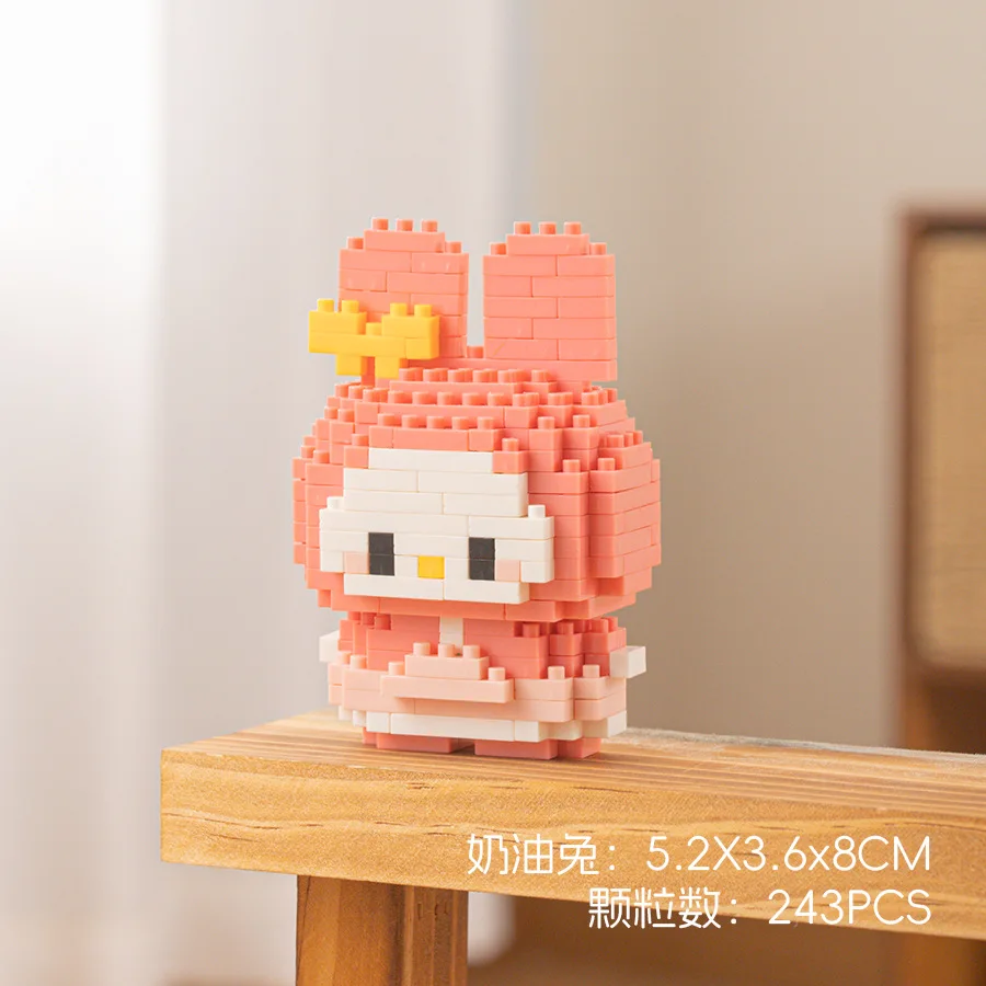 Wholesale Custom Diy Diamond Mirco Particle 3d Model Cartoon Figures Building Blocks Mini Puzzle Sets Toys