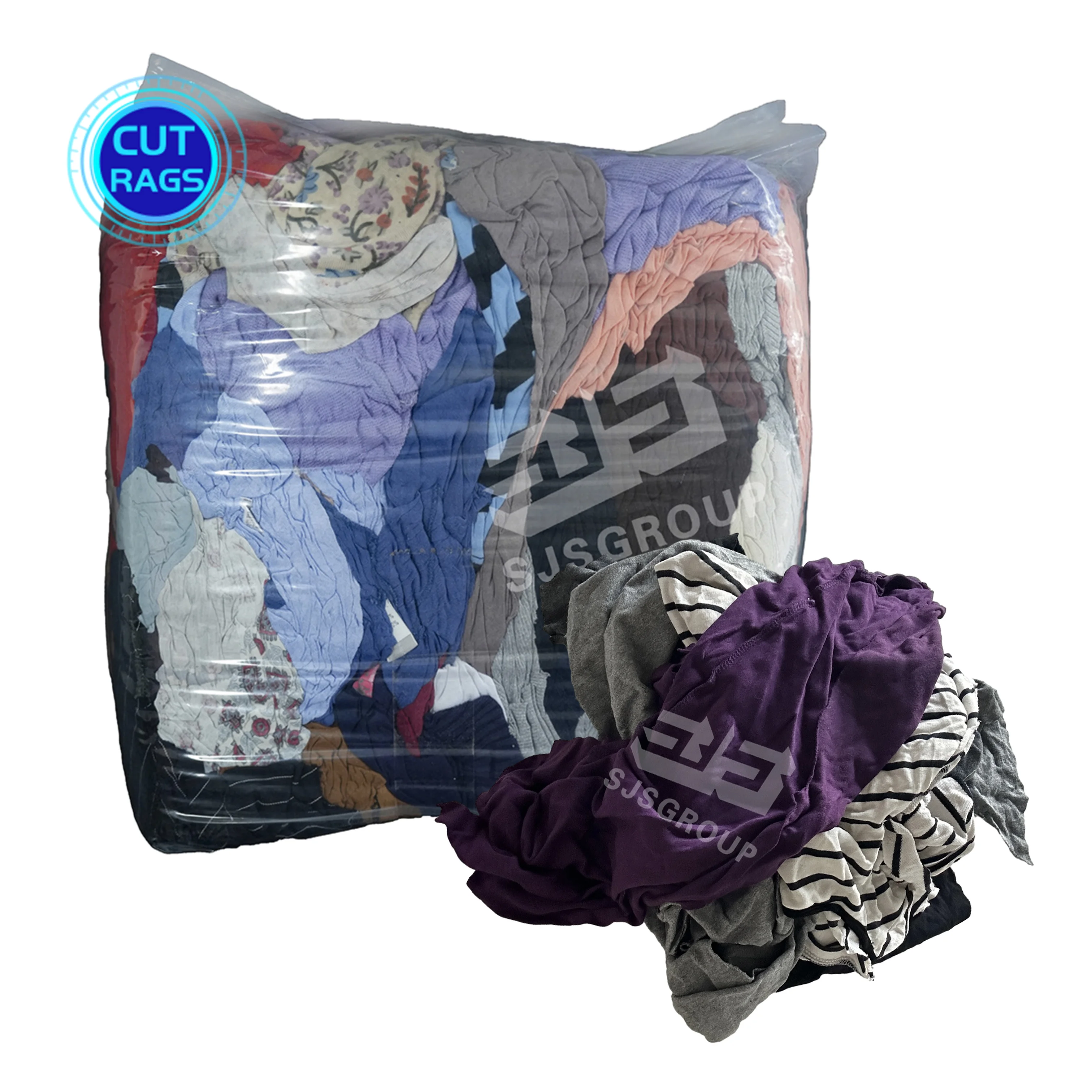Bags of rags Trapo Industrial 100% Camiseta De Algodon 10 Kg 25 Kg trapo industrial de algodon trapos industriales cortados