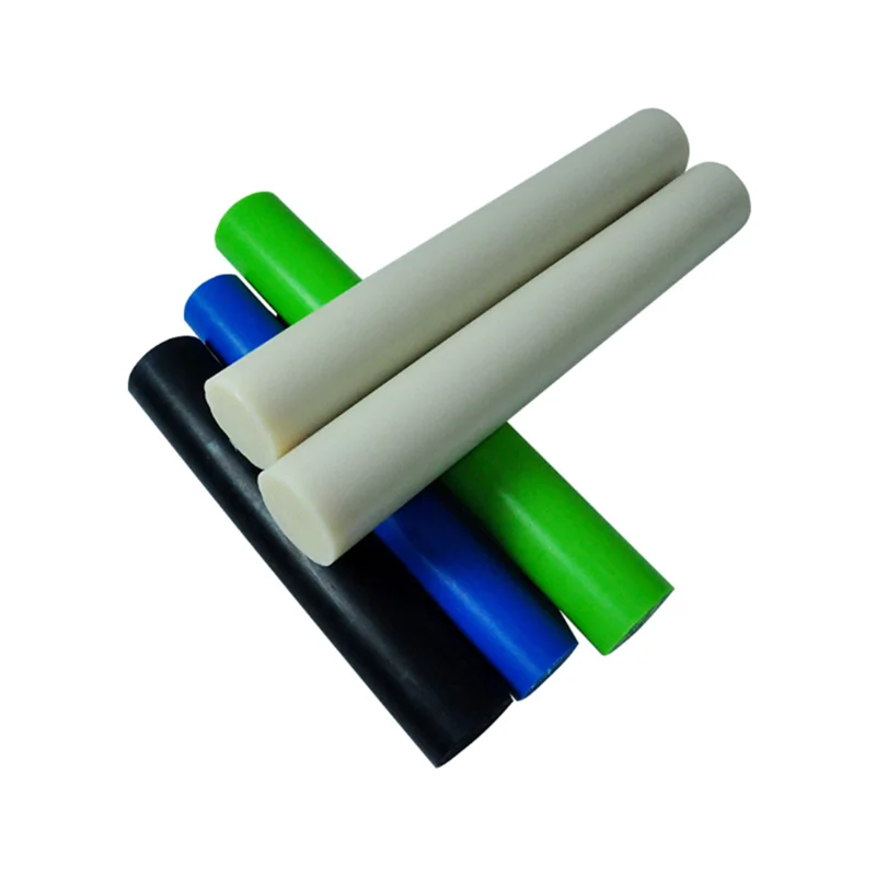 Стержень из натурального полиамида белый/черный/синий PA6 PA66 экструдированный нейлоновый стержень