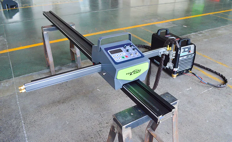 Portable  CNC plasma cutting machine oxyfuel  Huayuan LGK 63A cutting power 120A 160A GANTRY TYPE
