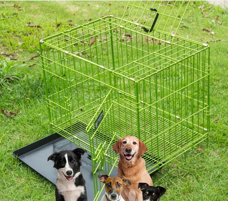 Folding Square Pet Cage Nano Stoving Varnish Doghouse Cat Cage Fence Rail OEM and ODM Pet Supplier