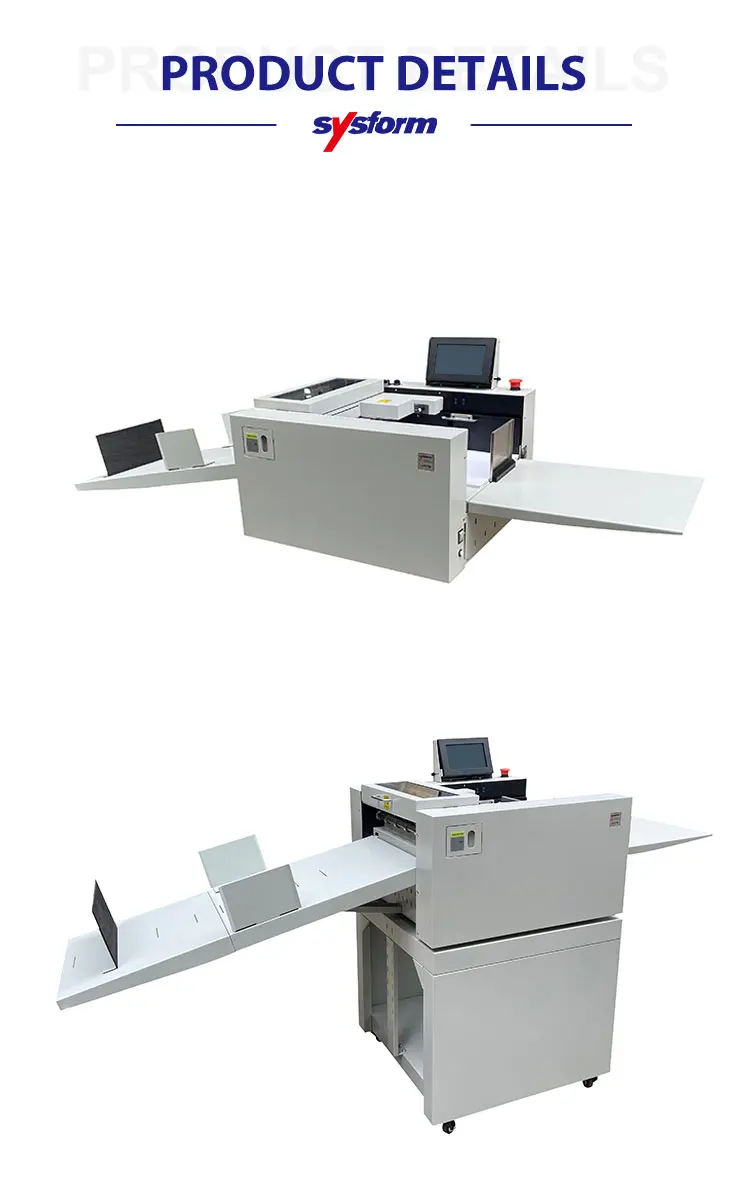 High Speed Digital Paper Creasing Machine/ A4 Paper Auto Feed Paper/  Perforating Machine