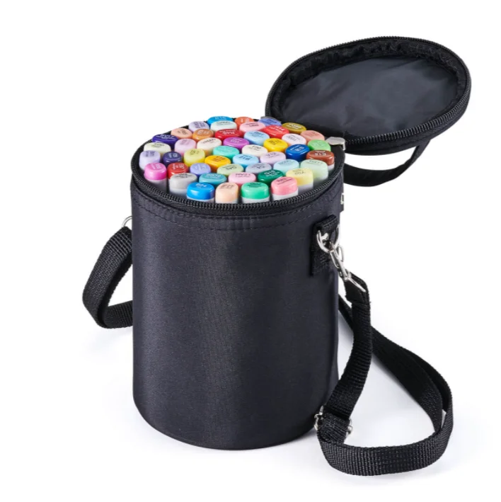 Marker Pen Case Holder for 120 Markers Organizer Storage Carrying Bag