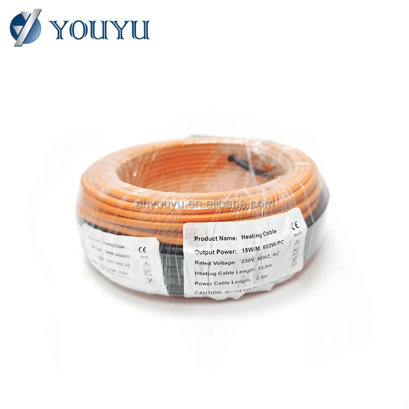 Roof Deicing High Temperature and low installation cost self regulating heating tracing cable