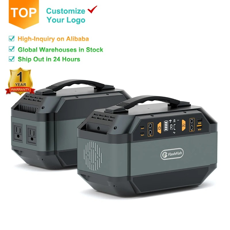 Solar Generator 350W 93600mAh UPS Bank With Inverter electric portable Power Station For Camping Laptop