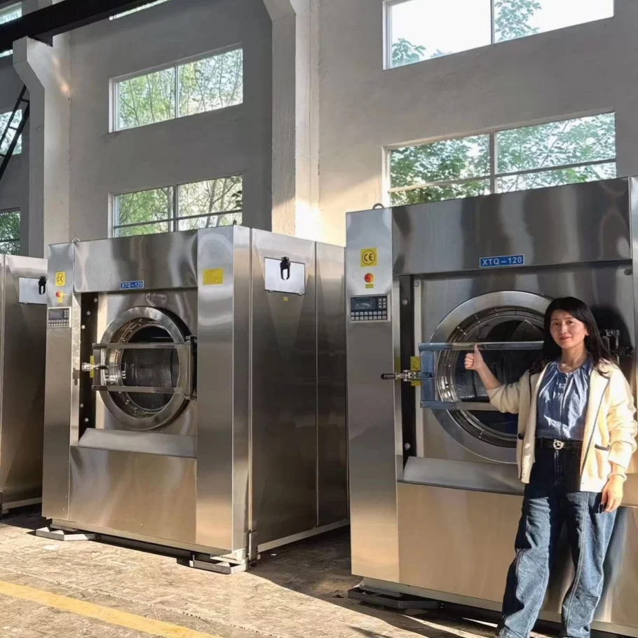 professional commercial washing machines 70kg front load washer extractor