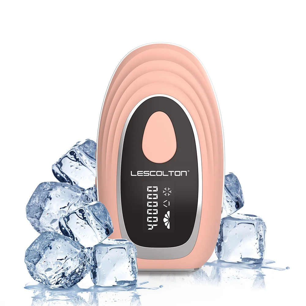 Lescolton wholesale price ipl laser hair removal 2023 body face bikini hair removal appliances home use laser ipl hair removal