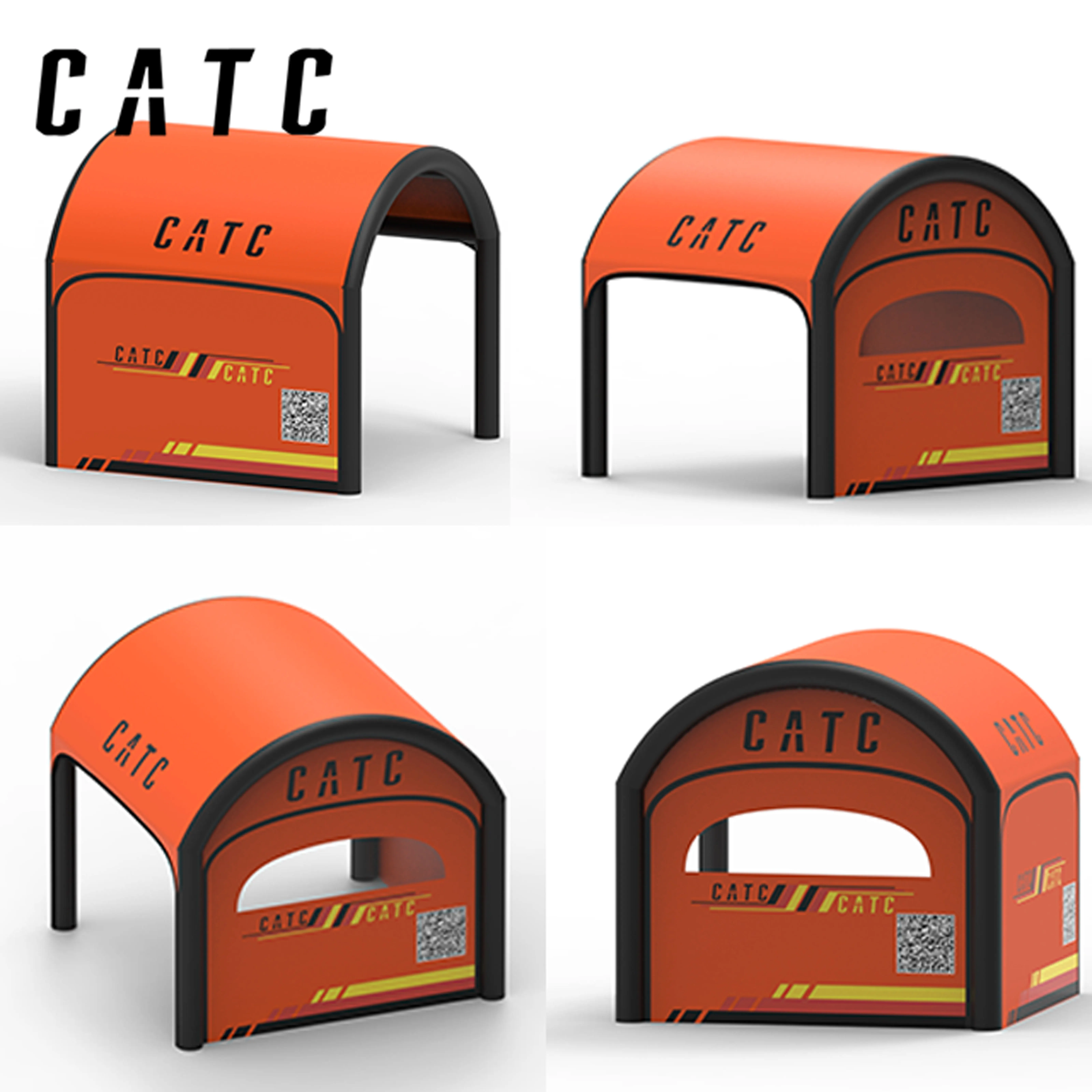 CATC Sun Shade Canopy Gazebo Inflatable Dome Air Tents for Camping Racing Event Supply Air Tunnel Shelter