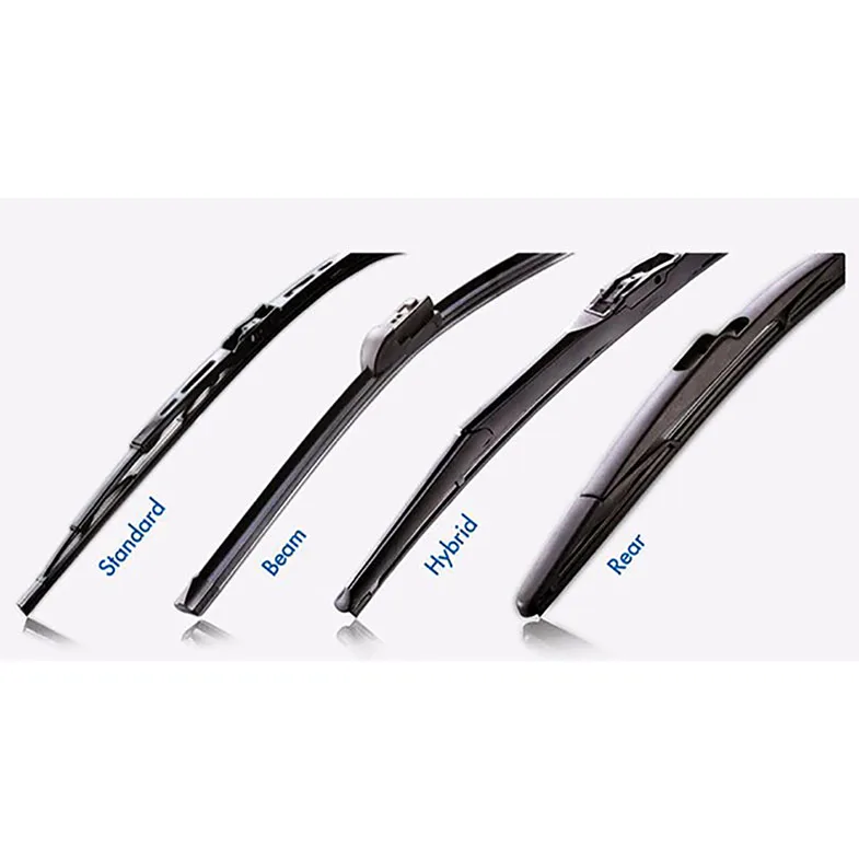 Windscreen universal multi silicone rubber hybrid arm blades car wiper