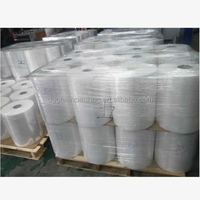 18 inch 80Ggauge 450mm 20mic Good Quality lldpe stretch colorful film wrapping film for pallet