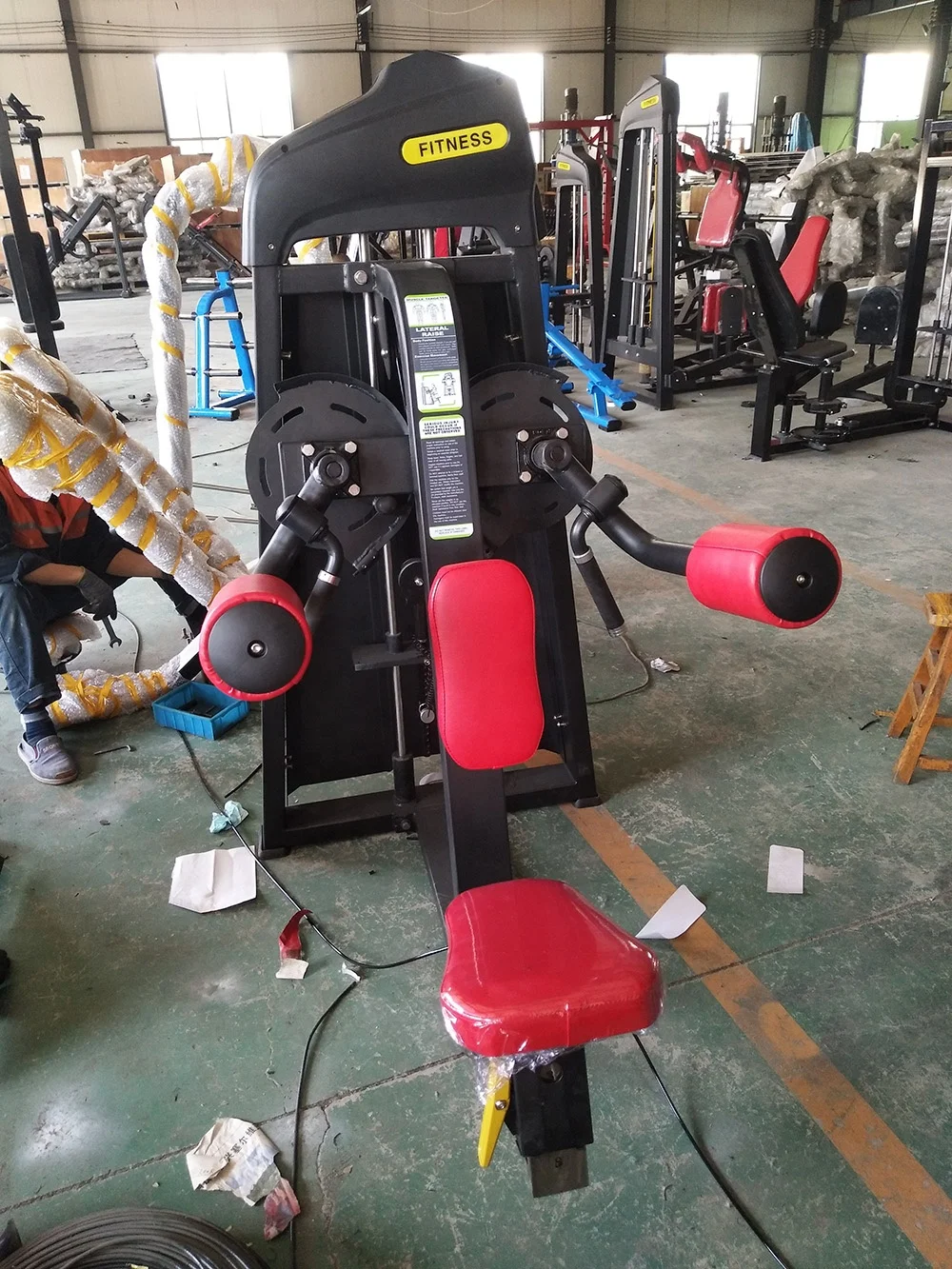 Commercial Gym Equipment Pin Loaded Abdominal Trainer Adjustable Back Extension Machine
