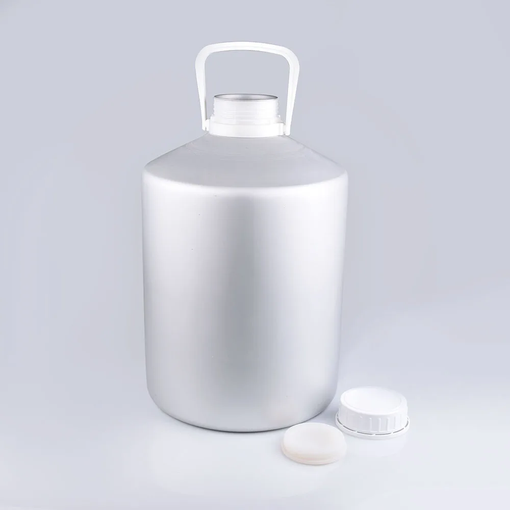 Large capacity custom blank aluminium bottle storage Essential Oil  10 liters aluminum bottle