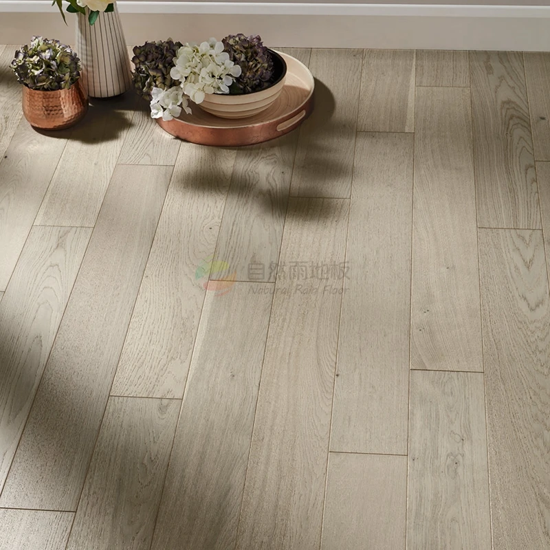 7mm Three Strips Laminate Wood Flooring 8mm HDF Laminated for Sale