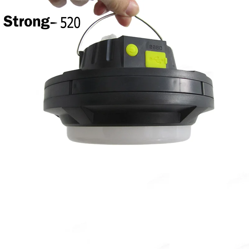 hot sale USB solar power Super brightness camping light with cheap price