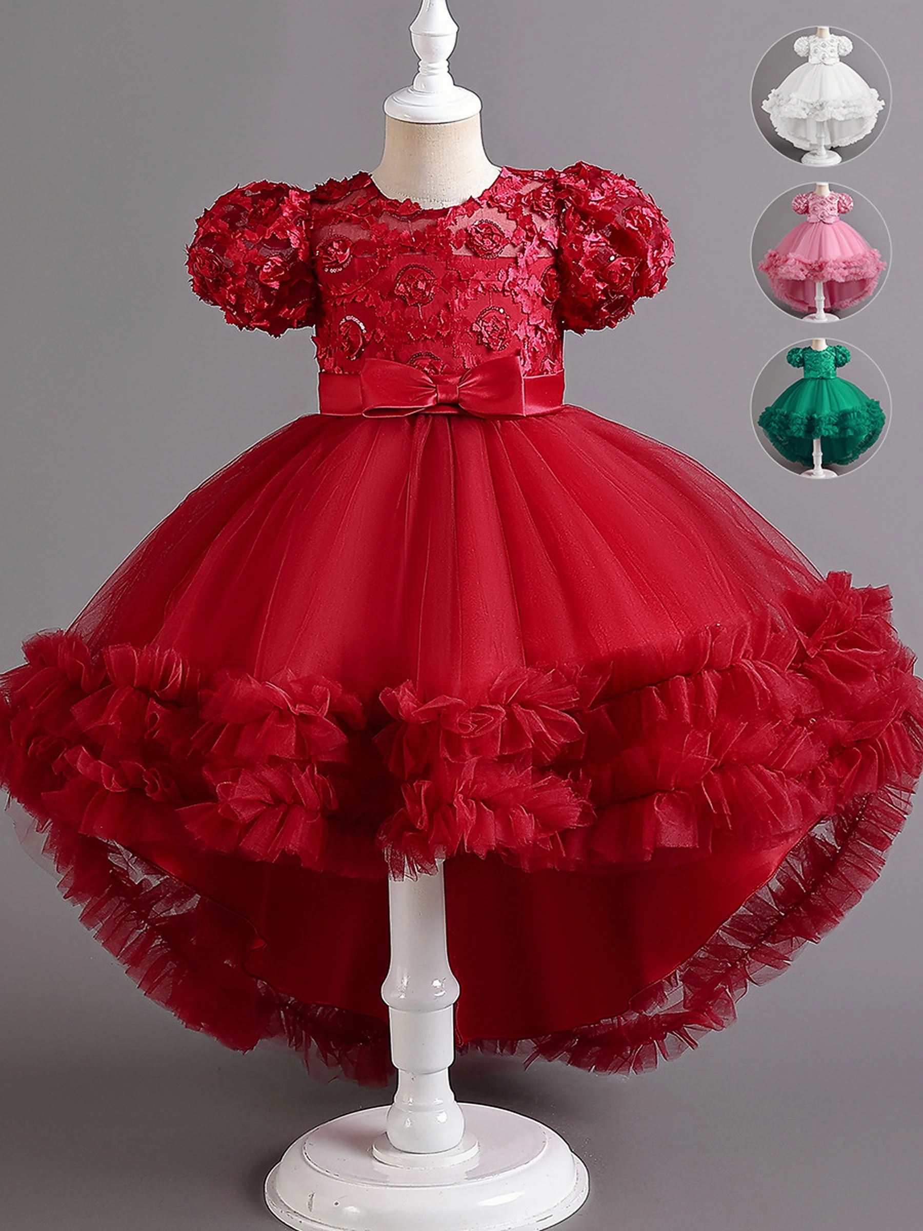 Cheap price wholesale teenagers clothing 10 year old birthday dresses girls kids dress up costumes