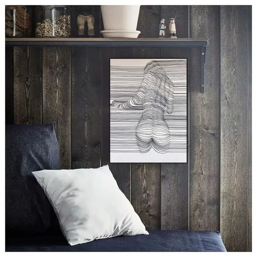 stylish sketch line painting Canvas Poster Painting Wall Art Posters Decor Canvas Art For Home Living Room