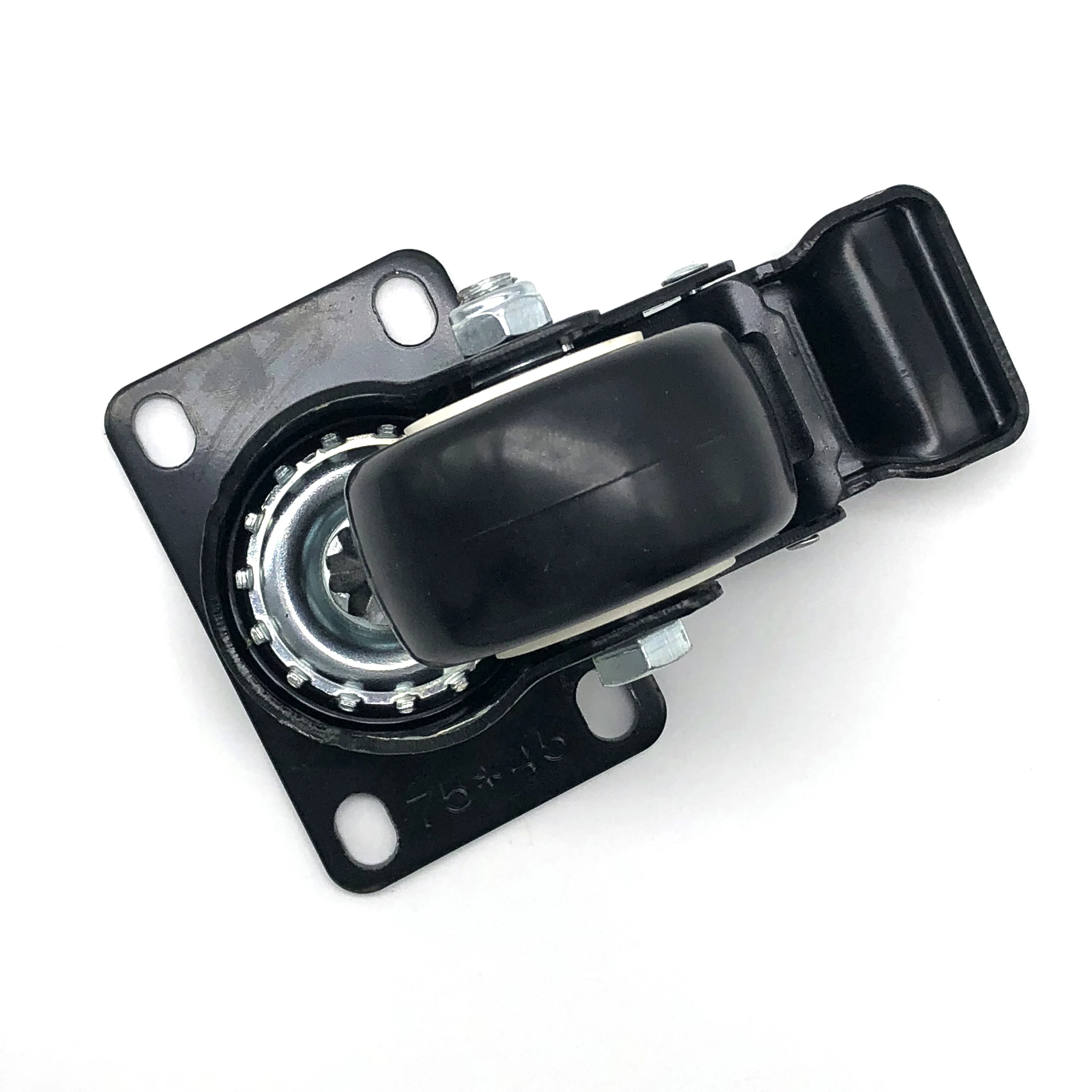 Trolley Cart 2.5 Inch Castor 63MM Double Bearing Caster Wheel With Brake