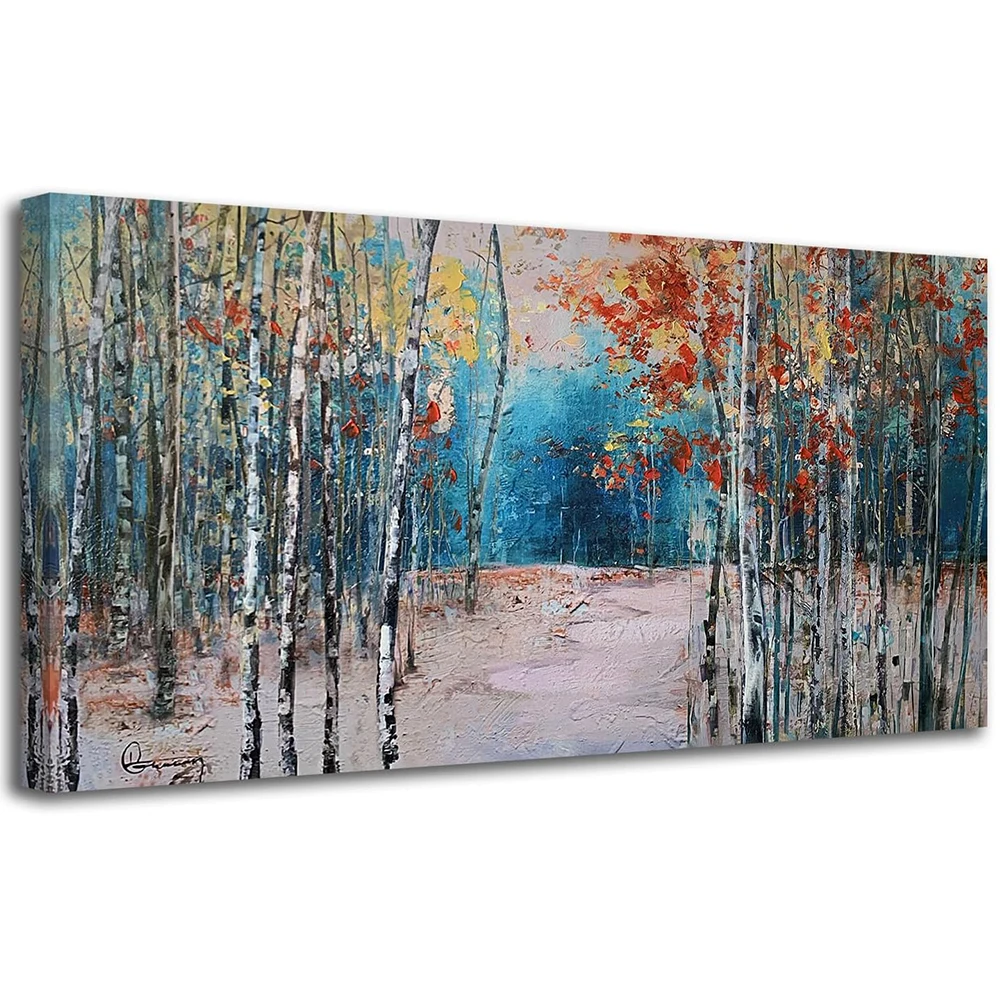 Modern Abstract Canvas Wall Art Decor Large Framed Wall Hanging Posters Prints for Living Room Bedroom Office Deco Style Design