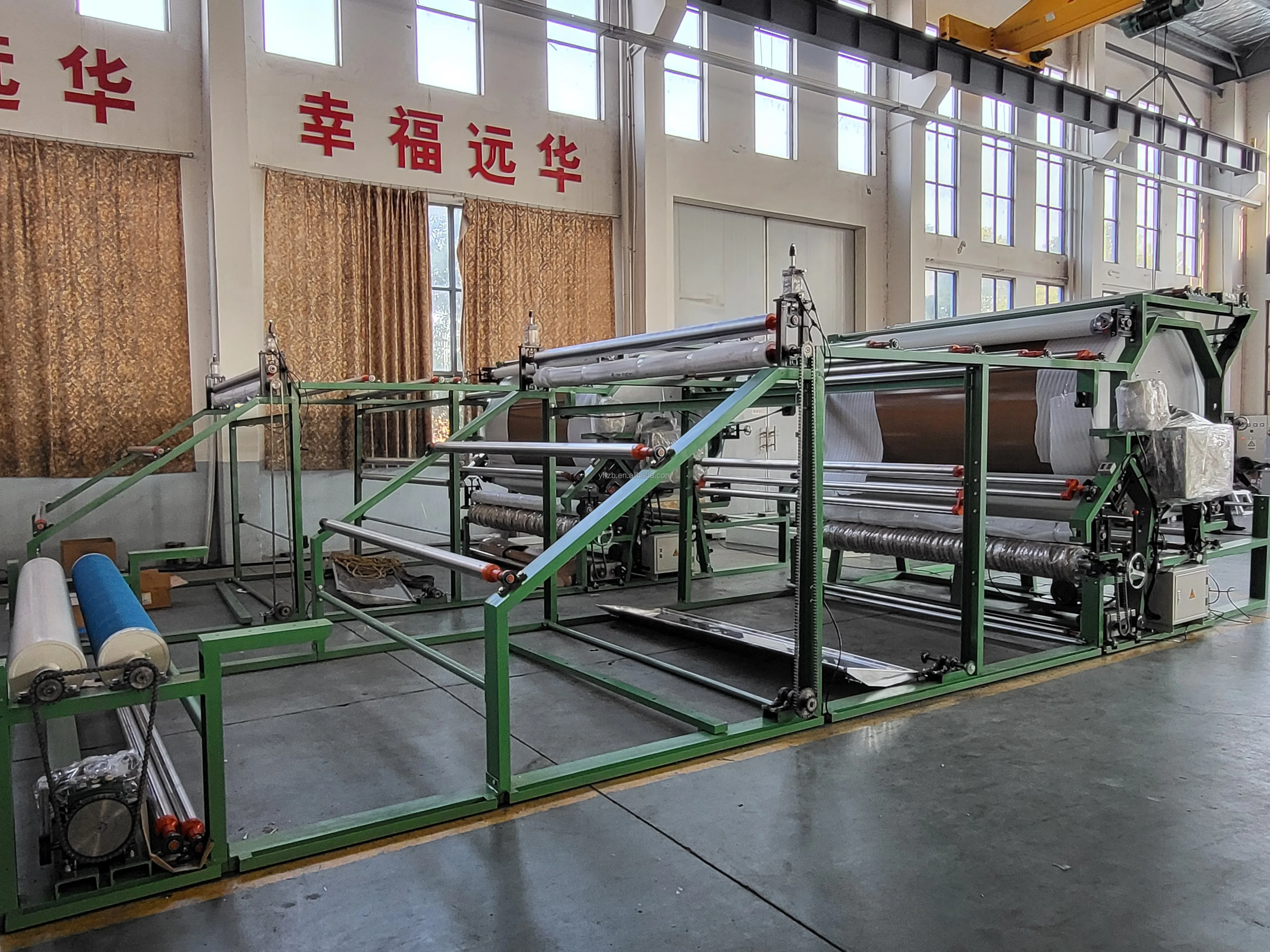 High Efficiency Fabric Laminating Machine Water Glue Based  For Fur Sponge Foam Shoes Boots