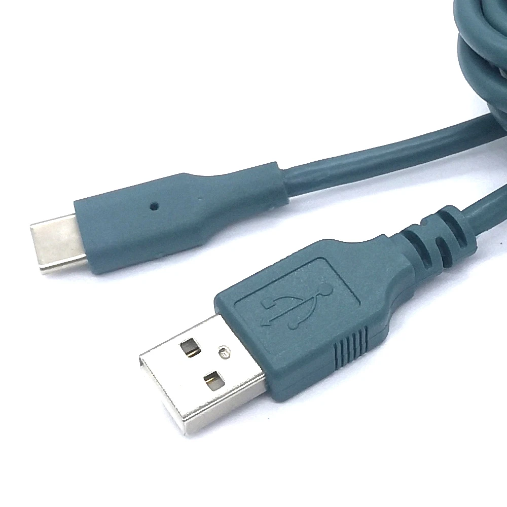 Заводская оптовая продажа 3A 5m usb type c Быстрый зарядный кабель темно-зеленый