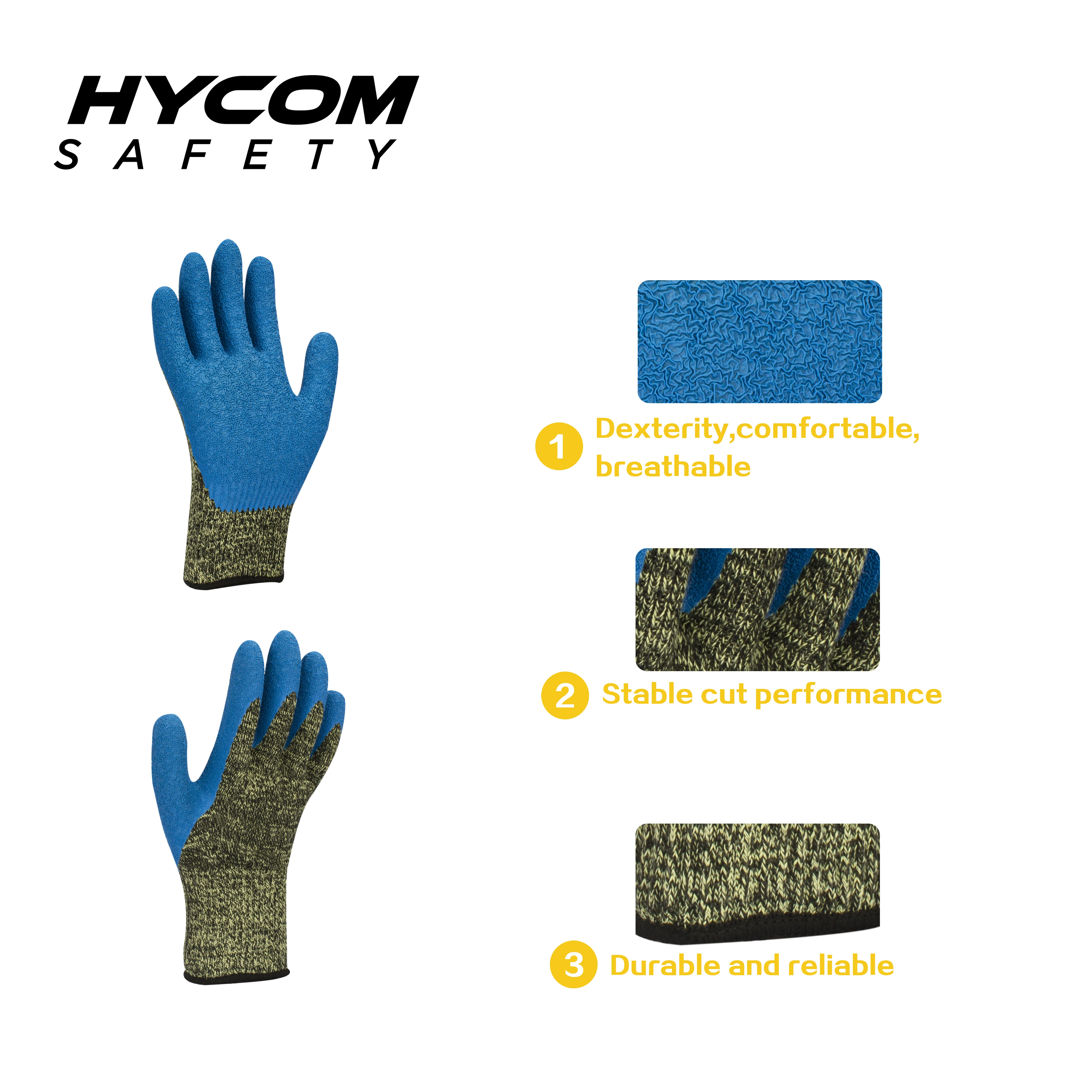 
Hot Sale Excellent Quality Foam Latex Coated Heavy Duty Mechanic Glove 
