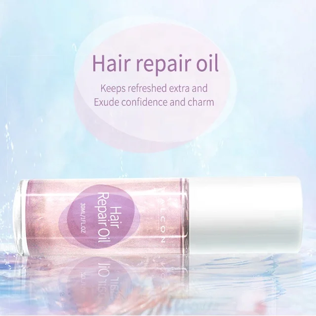 Pink Color Vitamin C Rose Oil Deep Moisturizing Hair Treatment Good for Brazilian Hair/4C Wig/Extension Silicone Hair Care Oil