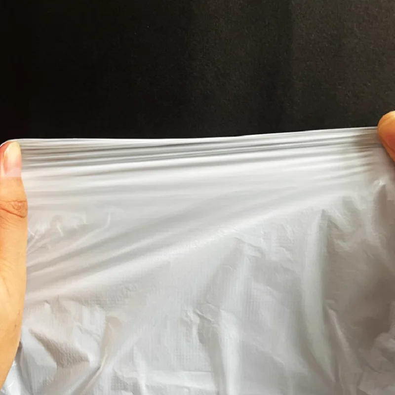 Heavy Duty White Garbage Bag Rolls with Easy-Tear Perforations HDPE Material Bulk Supply for Residential Use