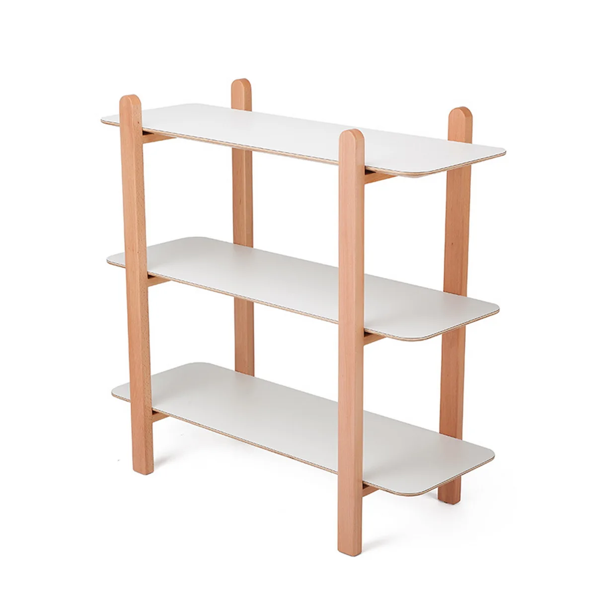 Wholesale modern design minimalist style 3 tier indoor firewood storage racks