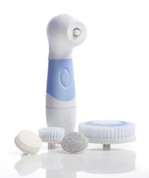 Silicone Face Wash Brush Deep Clean Pore Electric Face Cleanser and Massager Waterproof Sonic Silicone Facial Cleansing Brush