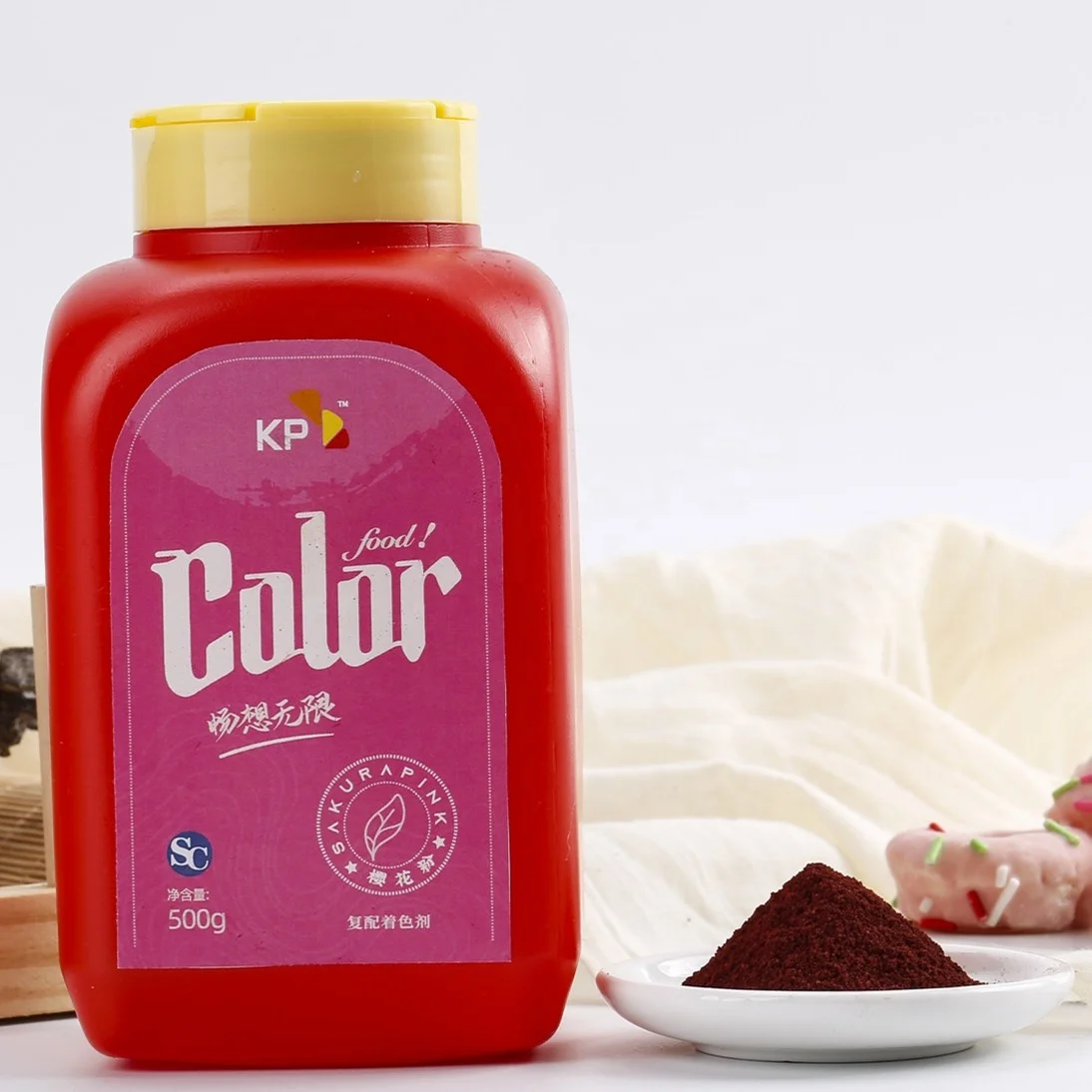 
food color powder, food color Grape purple, jelly food colorings pack in 500g bottle 