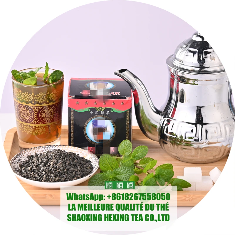 HOT SELLING HIGH QUALITY ATAY CHA CHAY THE VERT DE CHINE 3505AA FOR MOROCCO MAROC