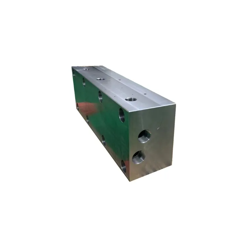 Water jetting clean parts Water jet 40,000 psi  Fluid End