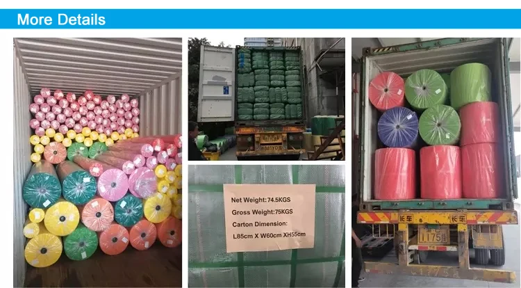 agriculture greenhouse covering plant cover weed 100% pp Spunbond nonwoven fabric rolls for farm