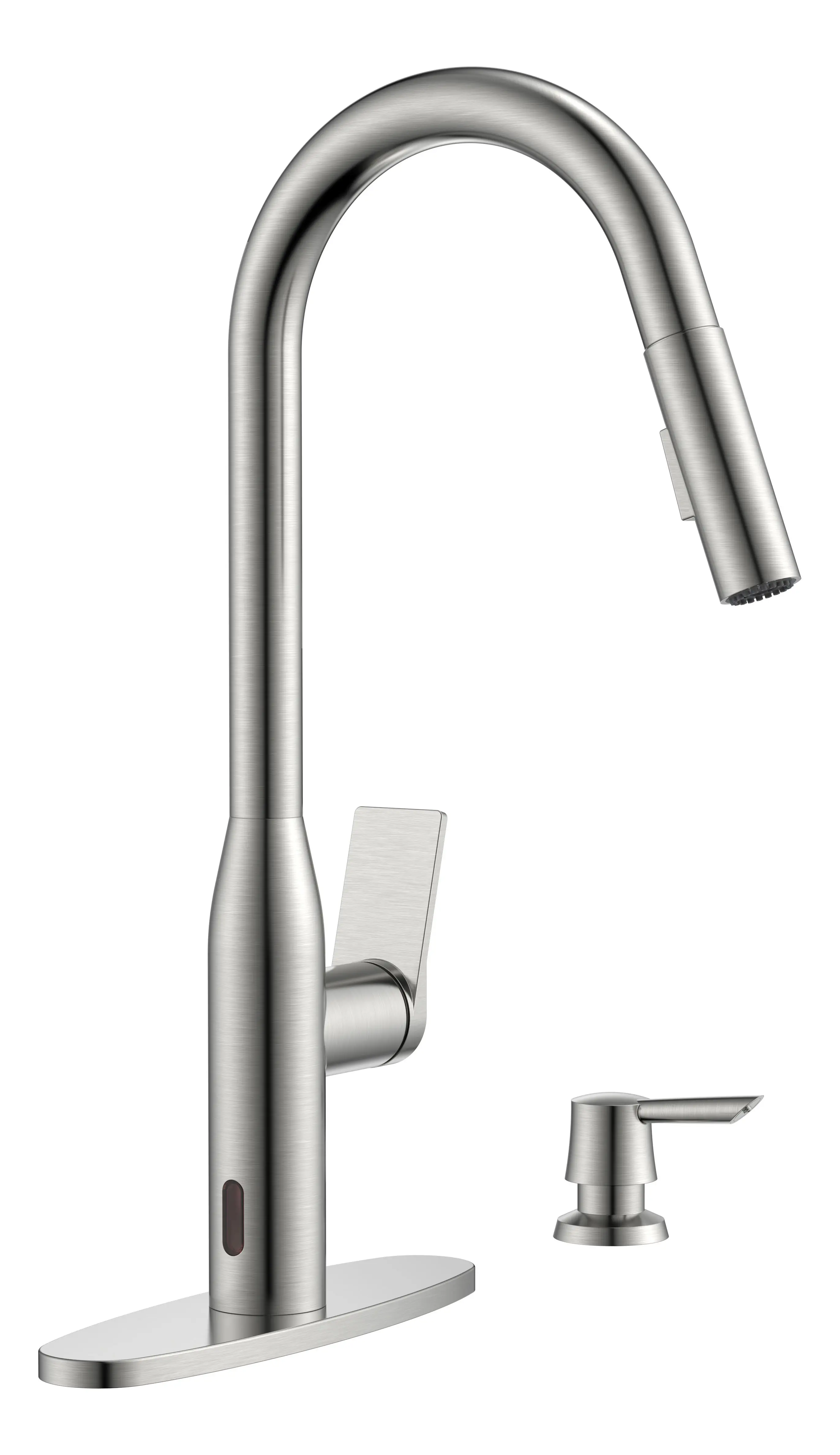 High-end Countertop Deck Mounted No Handle No Touch Water Tap Hand Free Automatic Induction Faucet