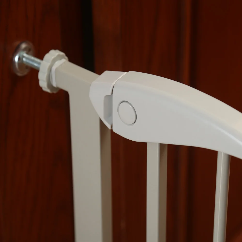 
Auto Close Swing Shut Stair Fence Automatic Swing Closed Extra Wide Gate Width Baby Barrier 