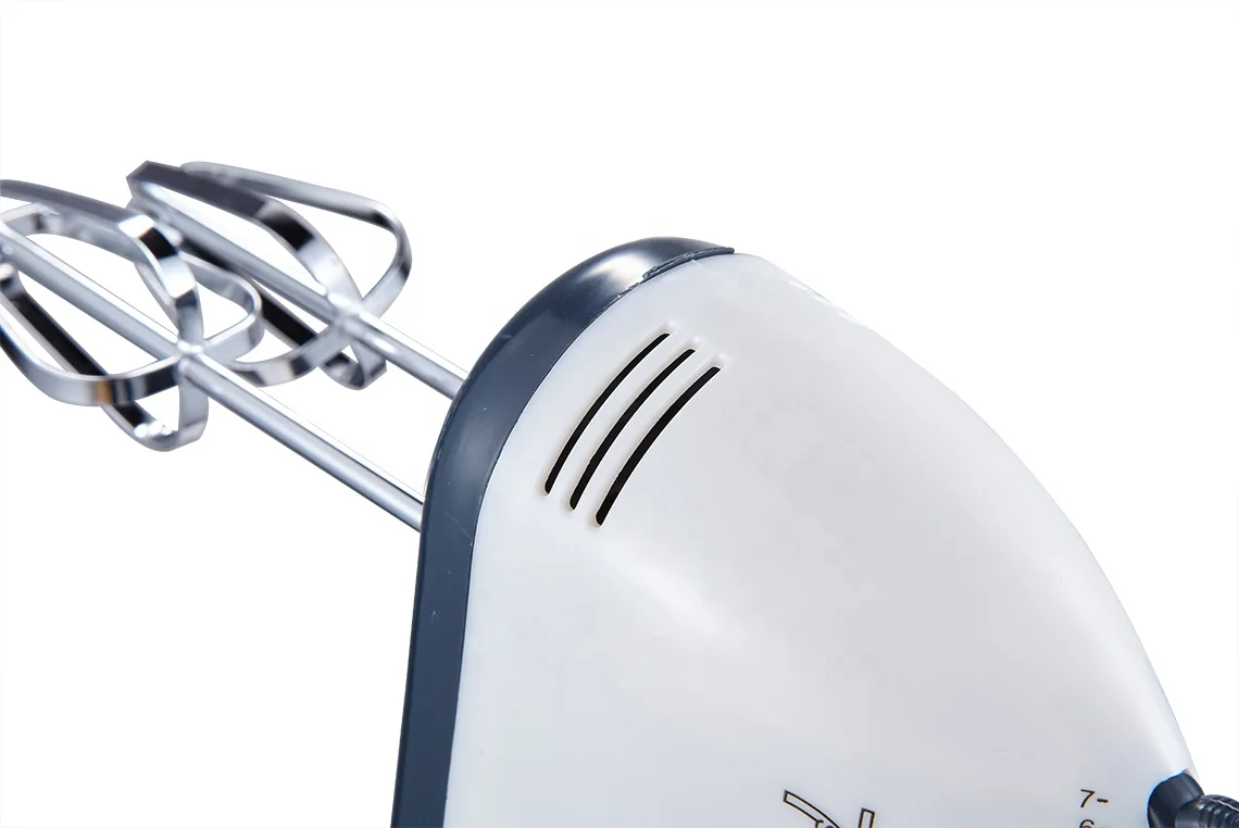 150W  7 Speeds Dough Cake Hand Electric Stand Mixer With 2.0L Stainless Steel SS Mixing Bowls