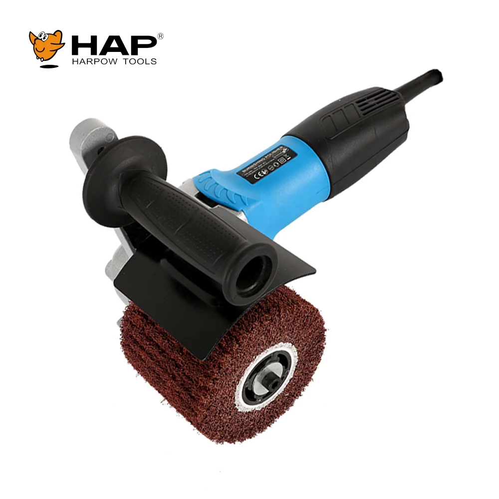 Adjustable Speed Handheld Polishing Machine 700-300RPM Drum Burnishing Machine Belt Pipe Polisher