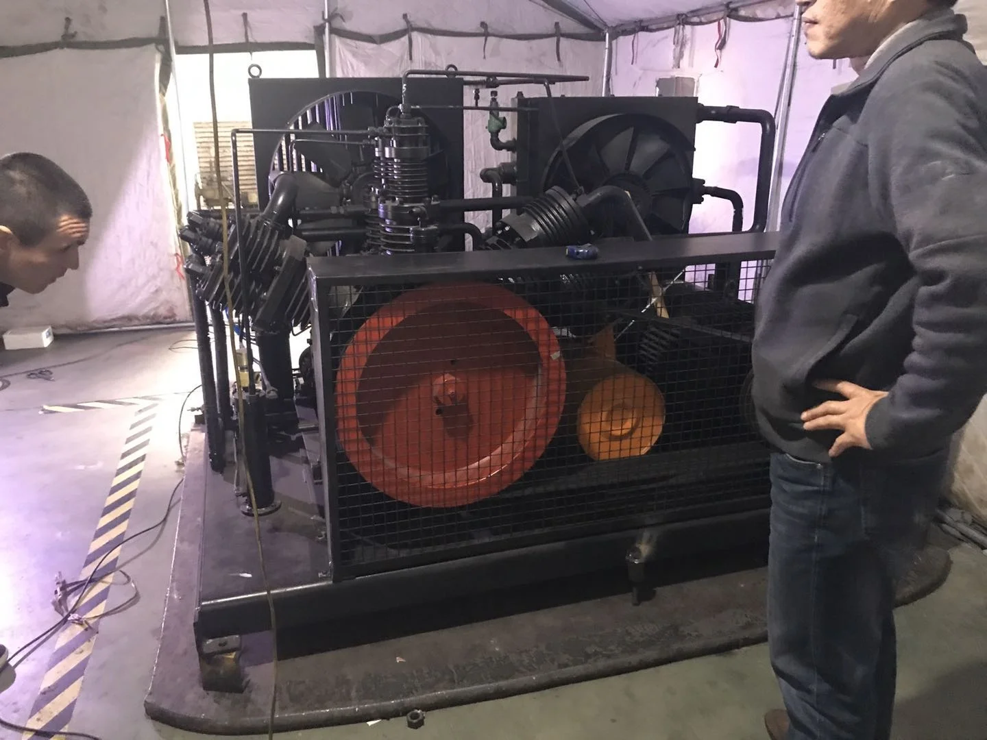 Oxygen generator booster pump compressor oil free 150bar for filling cylinders