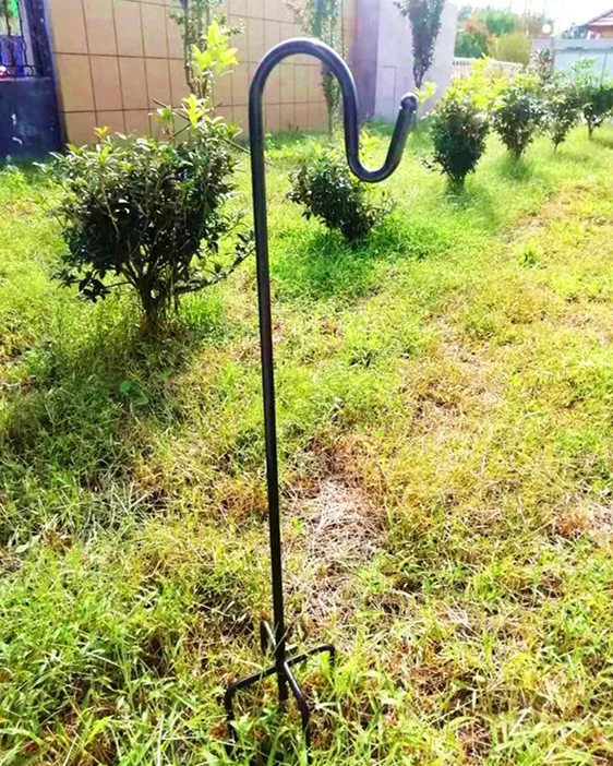 Садовые украшения, свободно стоящие, надежно уличные высокие крючки для пастушек