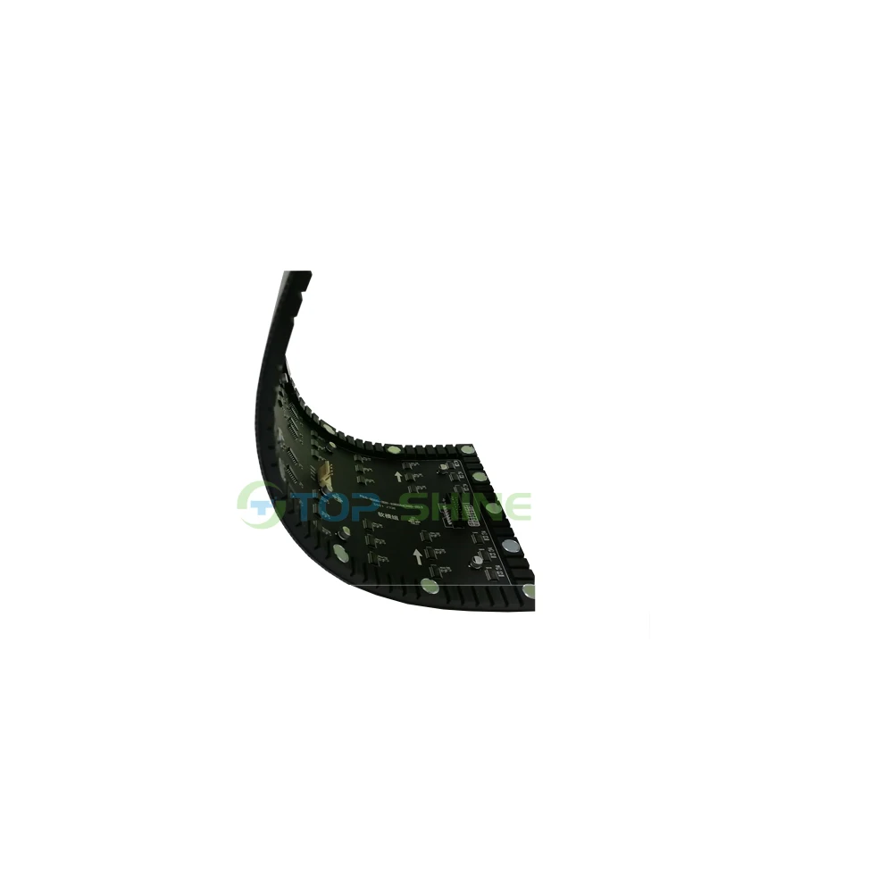 Крытый P1.25/1 53/1 86/2/2.5 изогнутая Светодиодная панель дисплея креативная рекламная доска P1.25 240*120 мм гибкий светодиодный экран