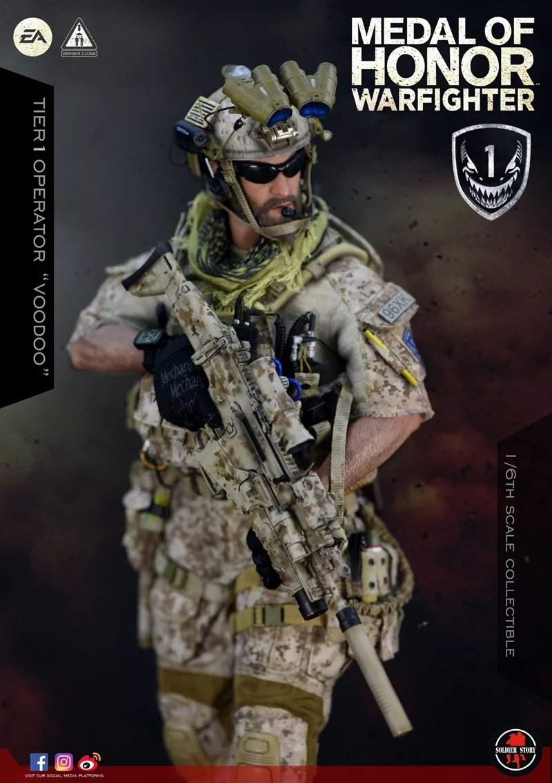 High Quality 1/6 Scale Military Action Figure Realistic ABS&PVC&POM Made in China for Collecting and Export