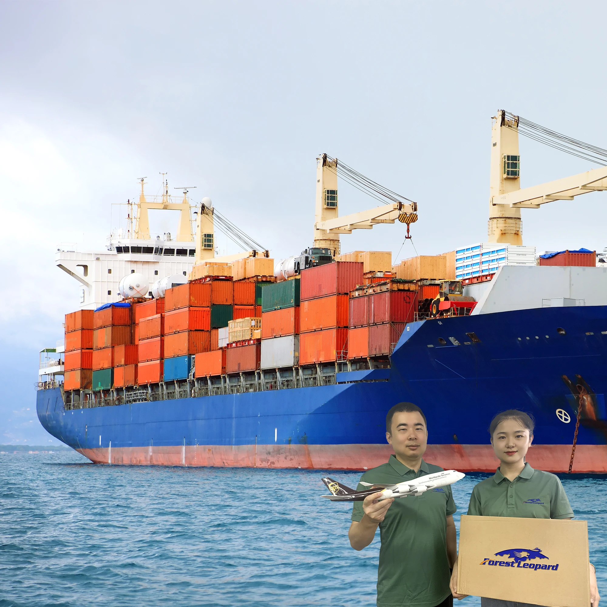 Dhl Logistics Company FBA Shipping Sea Freight Rates Qinghuangdao To America